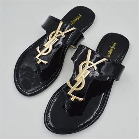 ysl hausschuhe|ysl sandals for women.